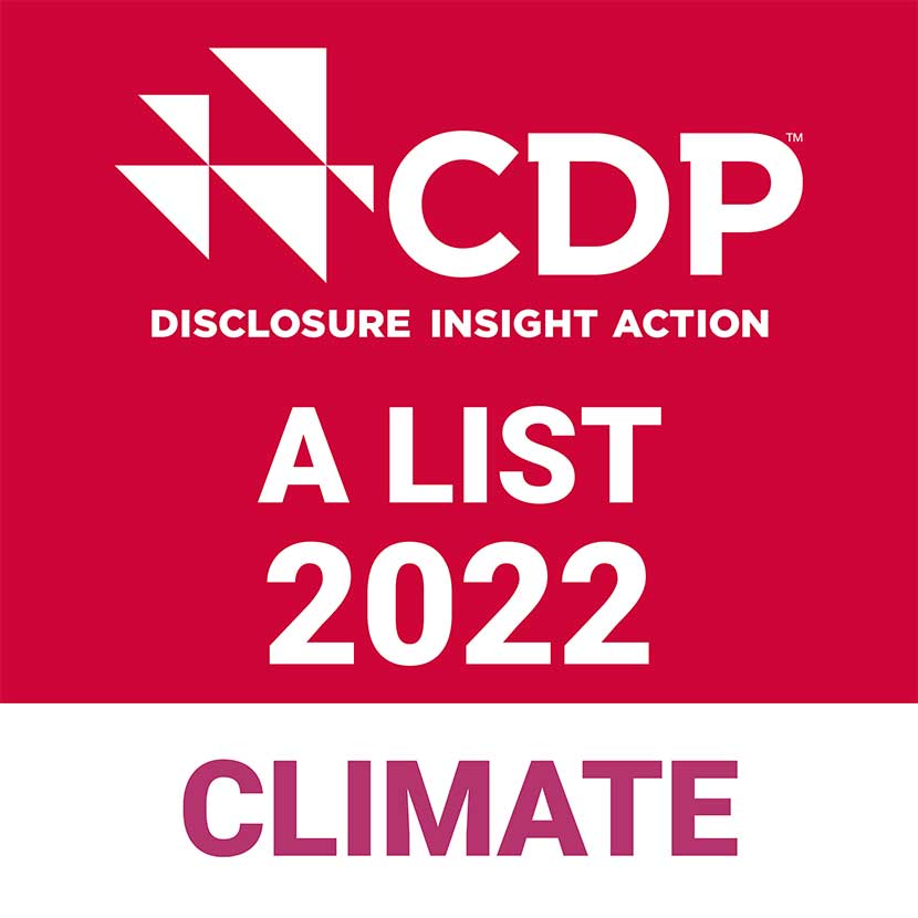 NTT DATA recognized with 'A' score for transparency on climate change
